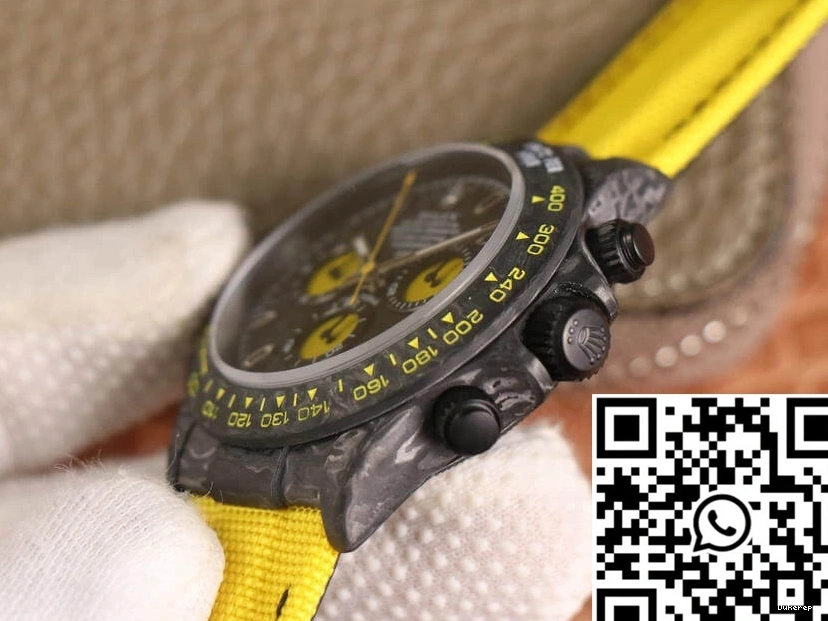 Daytona Version Rolex WWF Factory Diw Carbon Fiber Retrofit Pattern 0317